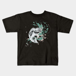 Amazing T-shirt design for fishing man Kids T-Shirt